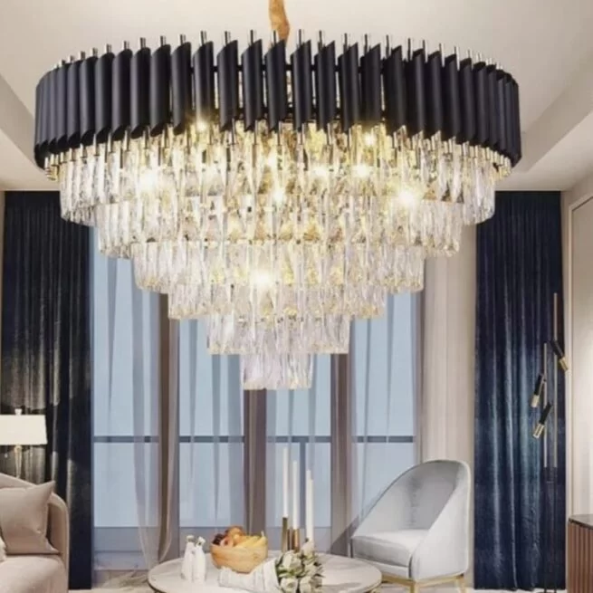 Produse Noi - Candelabru Gladstone Kristal 600mm