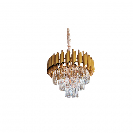Candelabre - Candelabru Gold Kristal JINTO