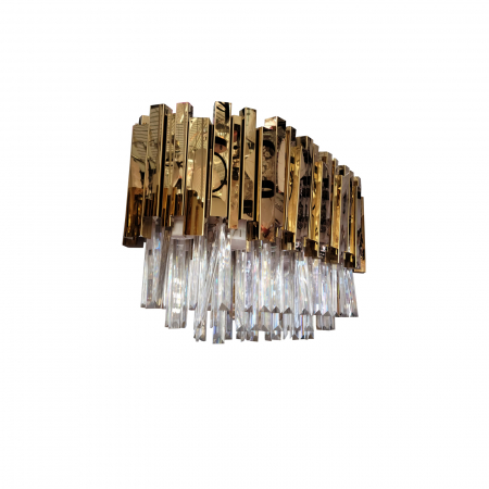 Candelabre - Candelabru Gold Kristal 680mm CIGALA