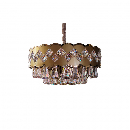 Lustre - Candelabru Gold Kristal 600mm KAIRA