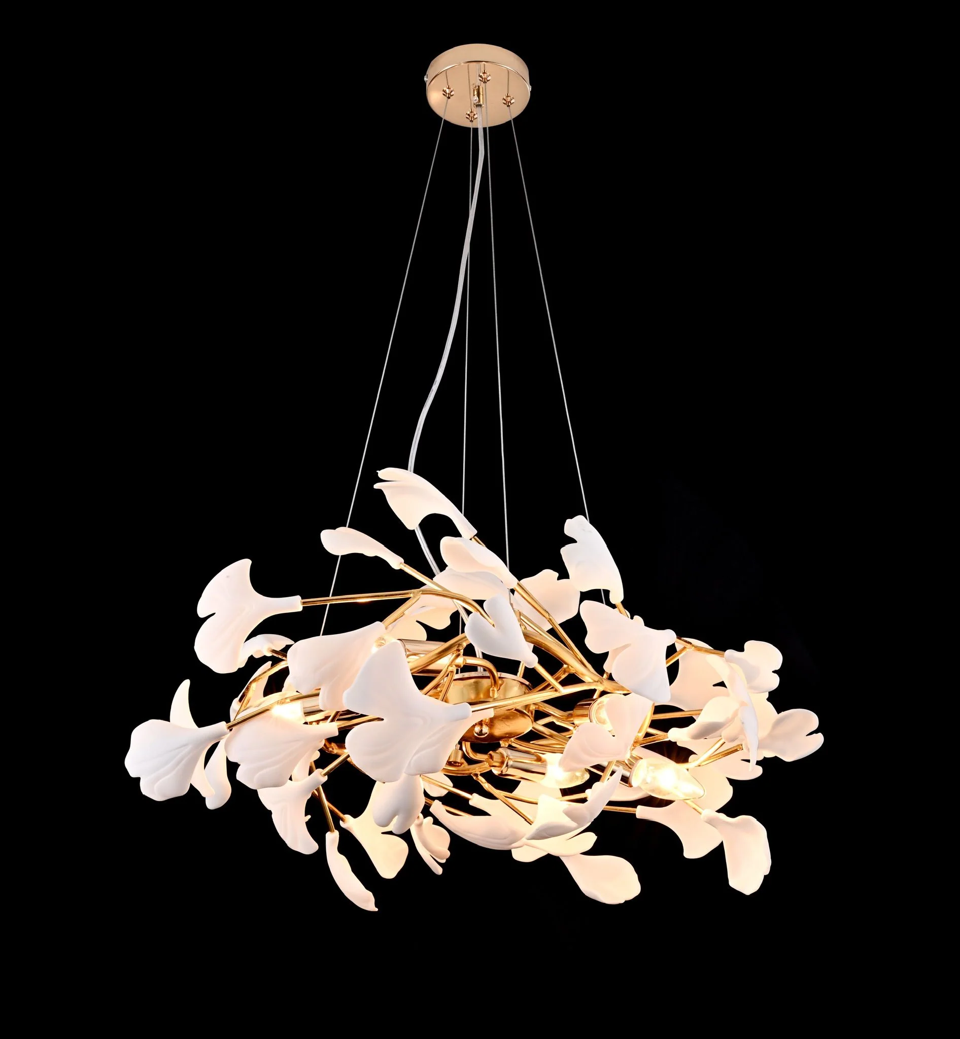 Candelabru Sevilla Cristal Gold 600mm [2]