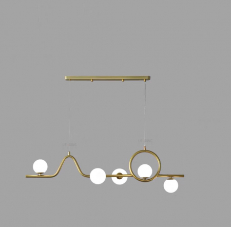 Lustra LED Gold Globe ROSSOSH [1]