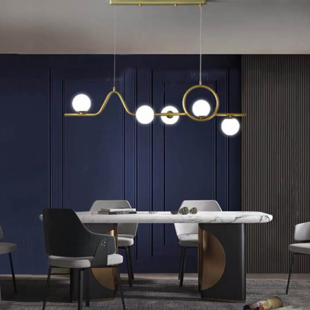 Candelabre - Lustra LED Gold Globe ROSSOSH
