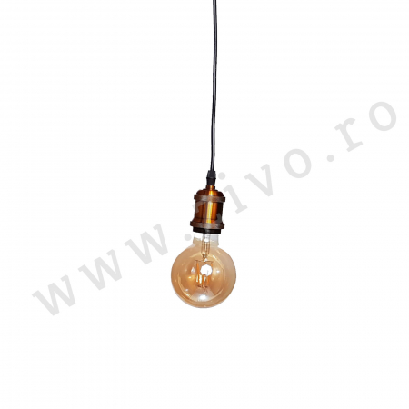 Corpuri de Iluminat Interior - Pendul Vintage E27 COPPER