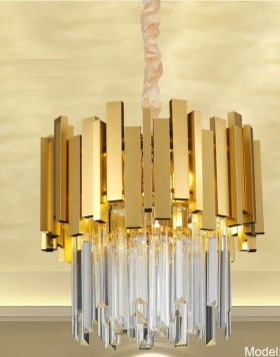 Candelabre - GLARE Candelabru 4K Cristal 5xE27 300mm
