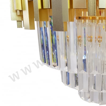 Candelabru 4K Cristal 8xE27 GLARE TM 500mm [2]