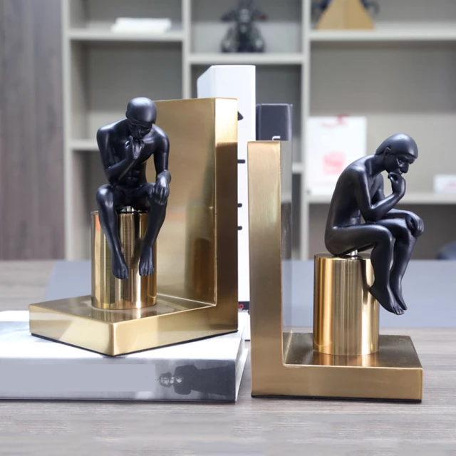 Obiect Decorativ Metalic Suport Carti WICKLOW [2]