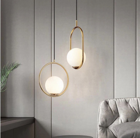 Pendul Gold Glob Sticla E27 BRAVI TUY [5]