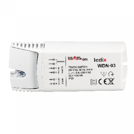 Produse SMART - Intrerupator Touch, Zamel WDN-03