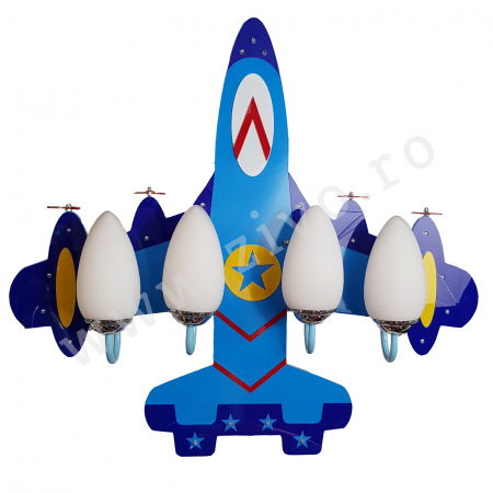 Aplica LED Plane BLUE KIDOO [1]