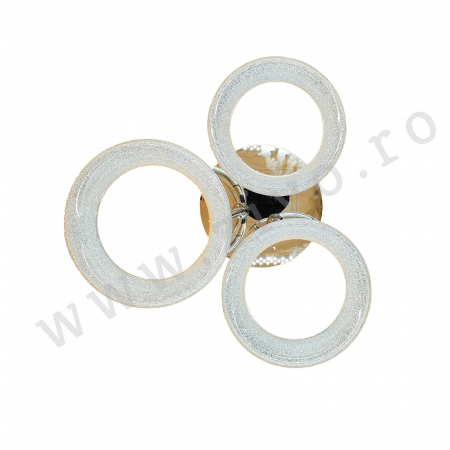 Corpuri de Iluminat Interior - Lustra LED  3 FUNCTII 72W LANSKY Circle