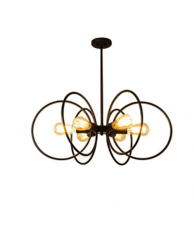 Candelabre - Lustra 6xE27 CAPAIA BK