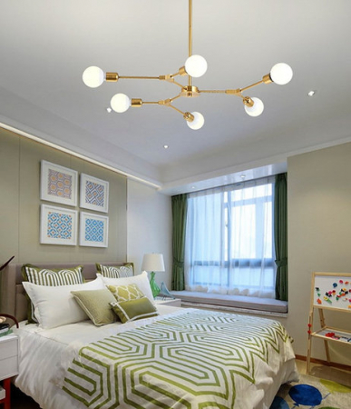 Lustre - Lustra 6xE27 MALANJE SV