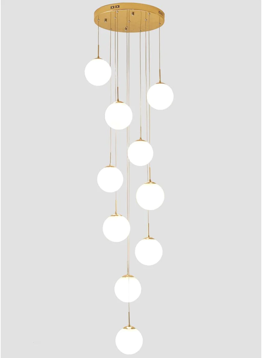 Lustra GOLD Globe Grafton 12xE27 200CM [1]