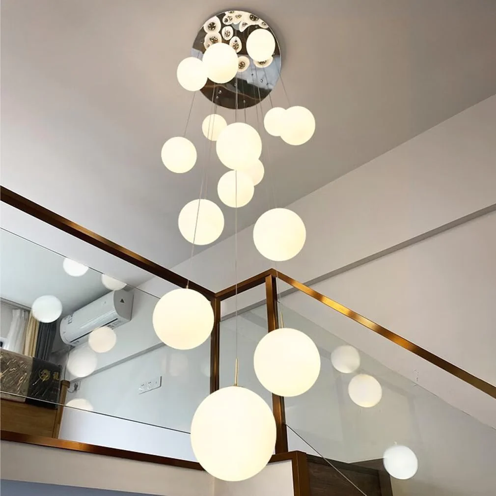 Produse Noi - Lustra GOLD Globe Grafton 25xE27 300CM