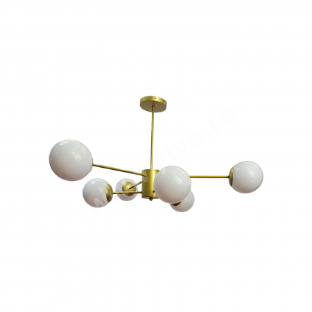 Candelabre - Gold Candelabru 12 Brate- 12xE27 HENDERSON