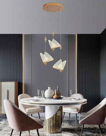 Lustra LED 3 SAN BIASE GOLD [1]
