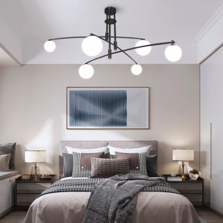 Produse Noi - Lustra LED ARETINO BK