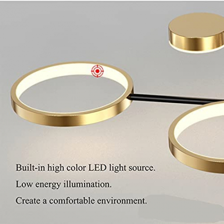 Lustra Led Gold CHEKHOV SM [1]