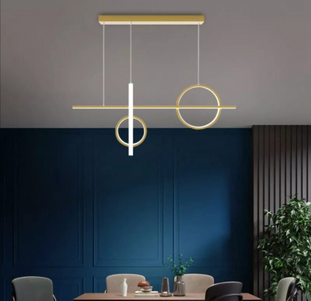 Lustre LED - Lustra LED ORTE Gold