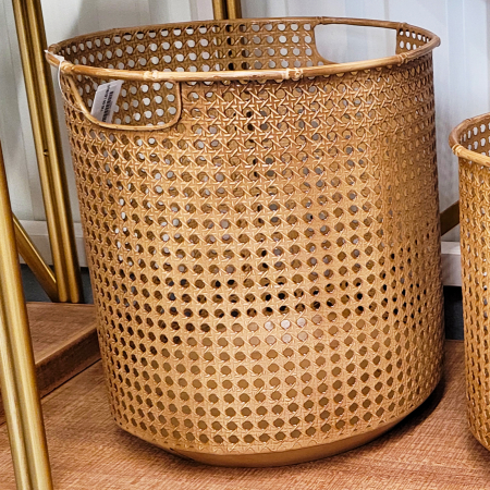 Decoratiuni - Cos Decorativ Basket STEEL S