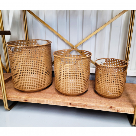 Cos Decorativ Basket STEEL L [1]