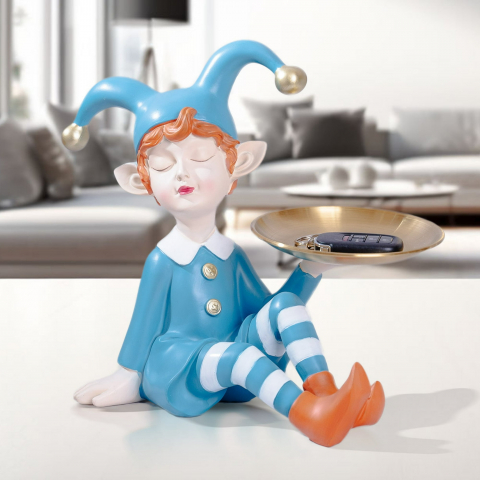 Produse Noi - Obiect Decorativ HARLEQUIN Blue