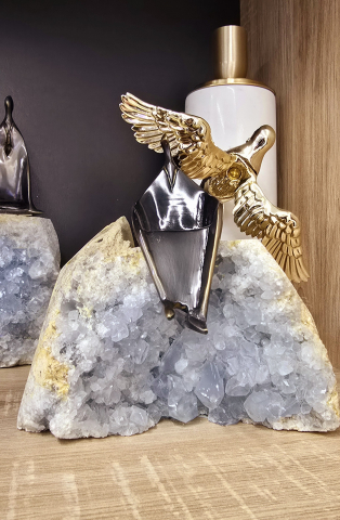 Corpuri de Iluminat Interior - Obiect Decorativ Metalic GRADO B