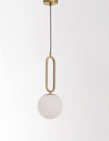 Pendule - Pendul GOLD Glob Sticla E27 BRAVI HOLE