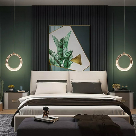 Pendul LED Gold CALUDA [1]