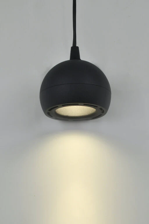 Pendul LED Sina Magnetica, Lumina Neutra, 7W, Negru [3]