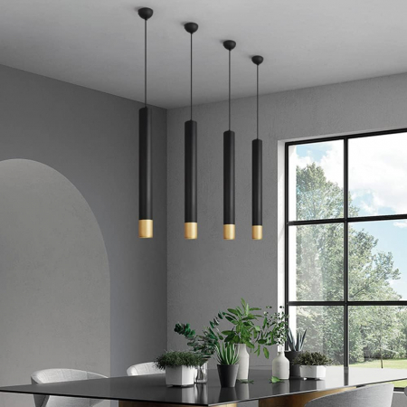 Pendule - Pendul LED Devonport Black Gold