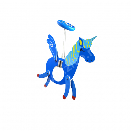 Camera Copilului - Pendul Kids Blue E27 UNICORN