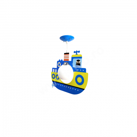 Camera Copilului - Pendul Kids Blue E27 SUBY