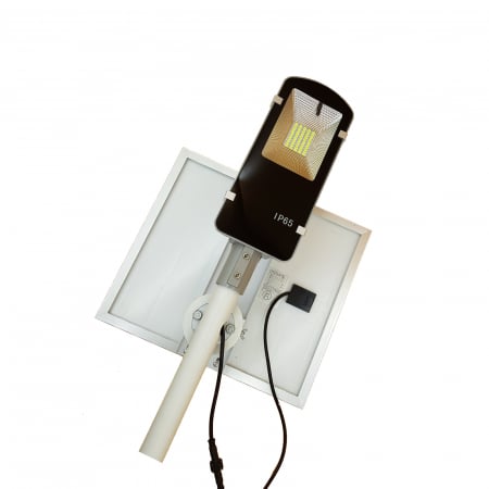 Lampi LED - Lampa Stradala 50W LED SMD solara cu telecomanda