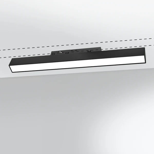 Proiector LED Sina Magnetica, Lumina Neutra, Incastrat, 18W, Negru [1]