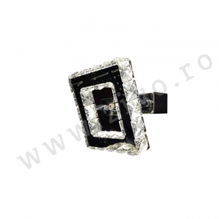 Aplice - Aplica Cristal  36W SENTRY SQ 3 Moduri de Lumina