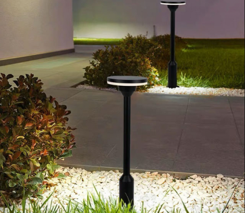 Stalp Gradina iluminat Exterior BERGEN,Inaltime 60cm lumina calda [2]