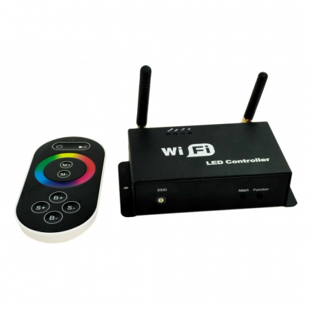 Produse SMART - Controller Banda LED RGB WI-FI Wireless, 192W + Telecomanda