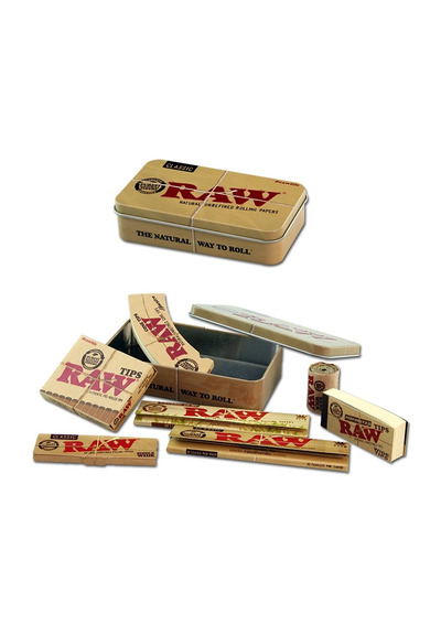 1 1 cele mai bune foite de rulat - Set RAW Starter Box