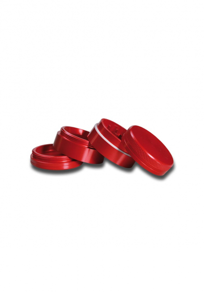 Grinder 4 Parti, Buget, Rosu, Ø40mm [2]