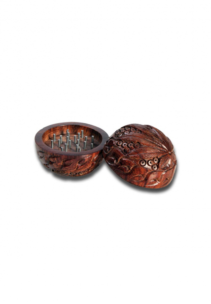 Grinder RoseWood 'Leaf, Rotund, 2 Parti, Ø50mm [2]