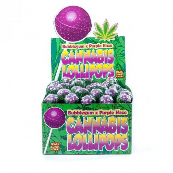 Bomboane cu aroma de cannabis, Bubblegum x Purple Haze [1]