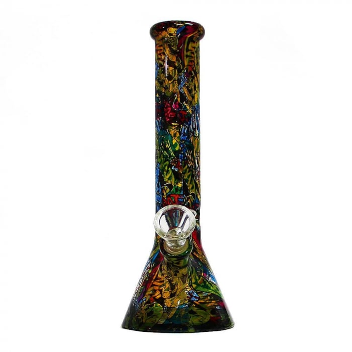 Bong sticla, Black Sheep, Pop Art, 26cm [3]