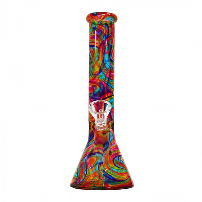 Bong sticla, Black Sheep, Abstract Colors, 26cm [3]