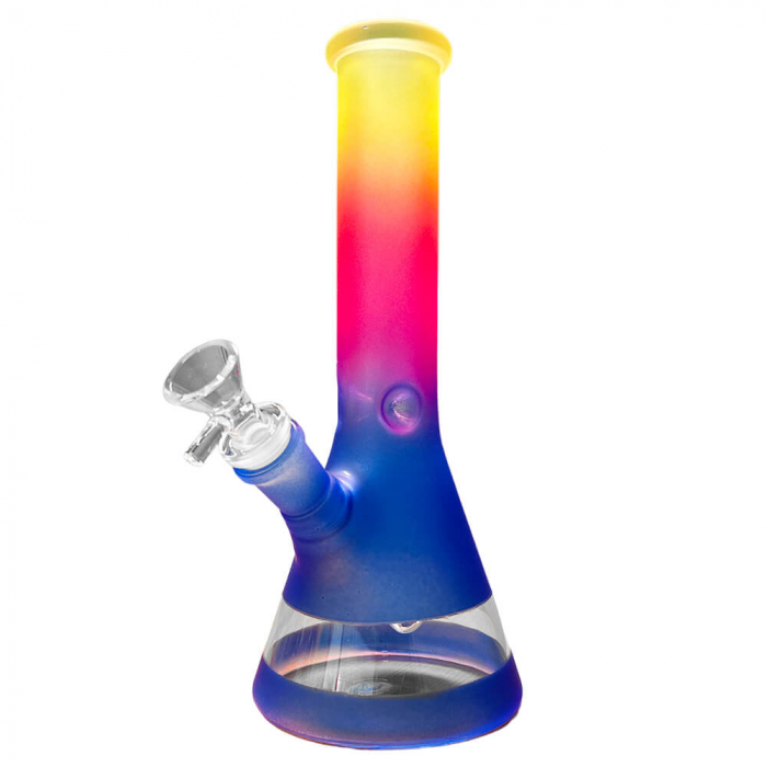 Bong sticla, Black Sheep, Rainbow Gradient Mov, 25cm [2]