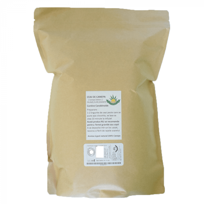 Ceai de Canepa CBD 3%, ECO, 400gr [2]