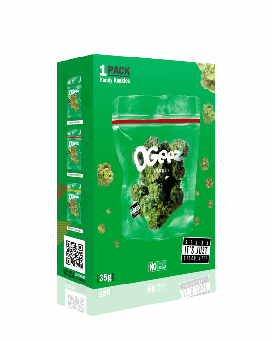 Ciocolata mugure, OGeez, Kandy Kookies, 35g [2]