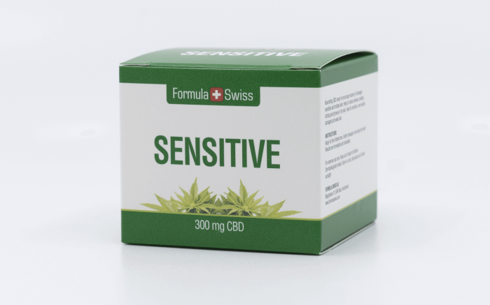 Crema pentru piele sensibila CBD, 300mg, 30ml [2]