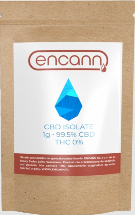 Cristale CBD 99%, ENCANN, 1000mg [2]